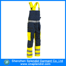 Shenzhen Trabalho Vestuário Algodão Reflexivo Homens Jumpsuit